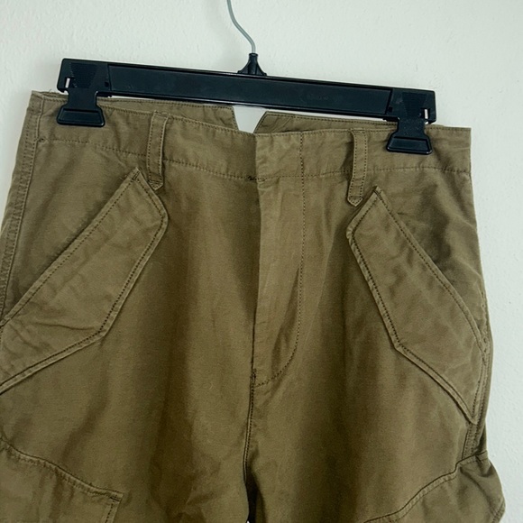 Rag & Bone Field Cotton Jogger In Dark Olive Green Size 26 - Picture 4 of 10